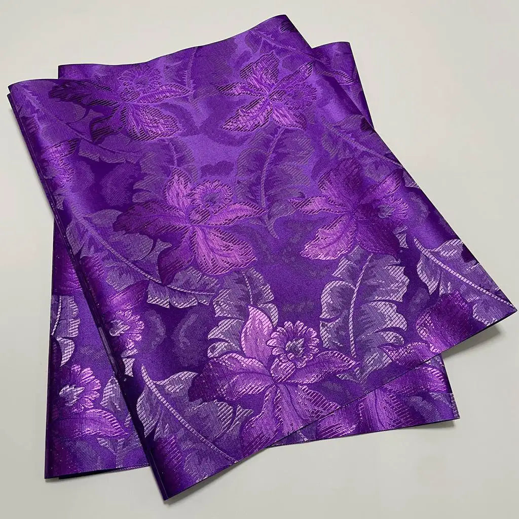 GELE Gandmaster-Cravate de Sauna Multi-Sego Africaine Luxueuse, Style à la Mode, Nigeria, pour Mariage, 2 Pièces/Sac