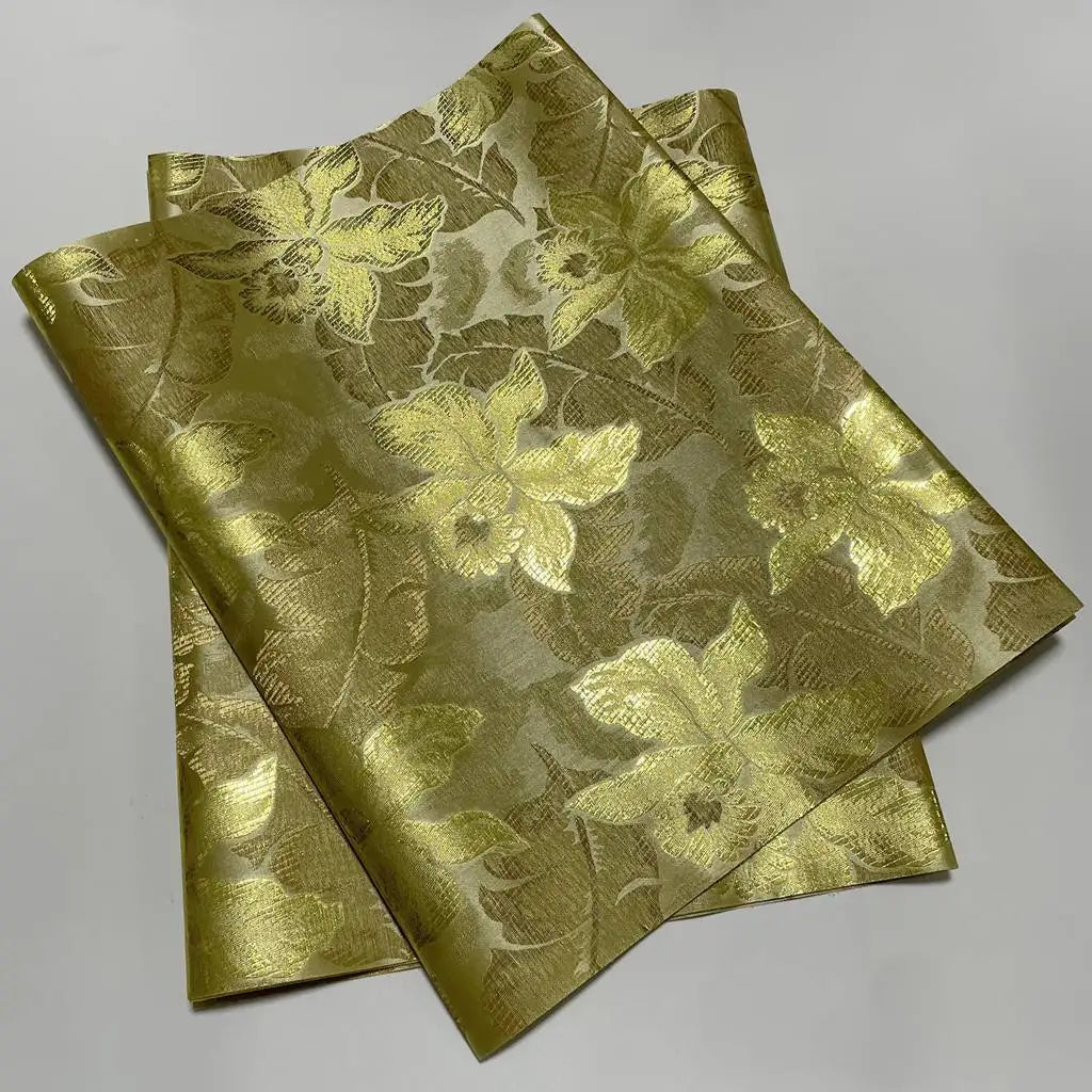 GELE Gandmaster-Cravate de Sauna Multi-Sego Africaine Luxueuse, Style à la Mode, Nigeria, pour Mariage, 2 Pièces/Sac