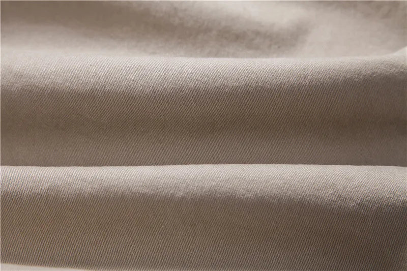 AIOPESON coton décontracté Hommes Pantalons Couleur unie Coupe ajustée Pantalons pour hommes Nouveau Printemps Automne Haute qualité Pantalons d'affaires classiques pour hommes