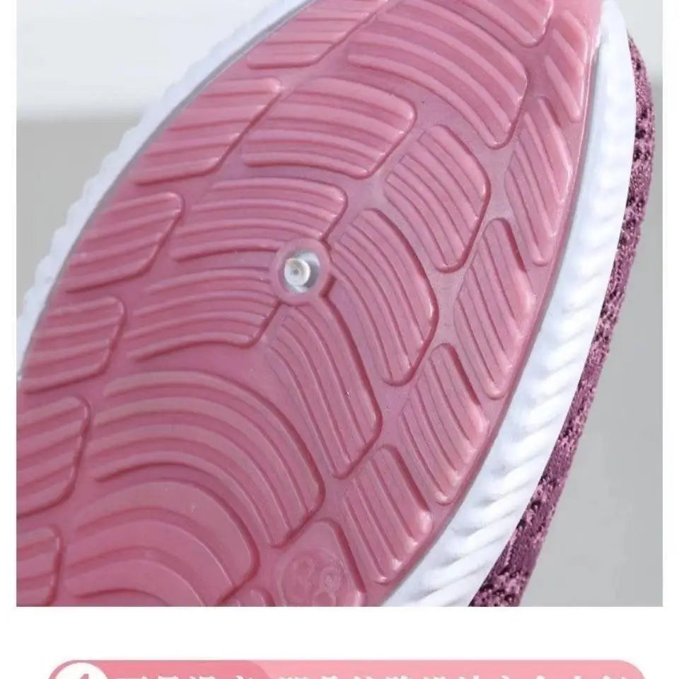 Baskets en maille respirantes pour femmes, chaussures de marche à enfiler, chaussures décontractées, extérieur, mode, nouveau, 2025