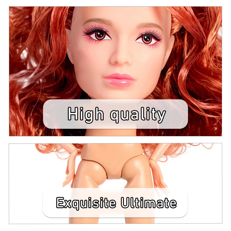 BJD Butter Body Cheveux Lisses Blonds pour Enfants, Peau Blanche, Tenue de ix, PoinRobe, Jouets DIY, Cadeaux d'anniversaire, Mode Européenne, 1/6, 32cm, 03