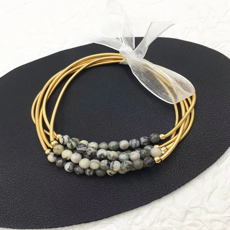 Bracelets colorés pour femmes, style doux et charmant, bijoux de créateurs élégants, bon pour les fêtes