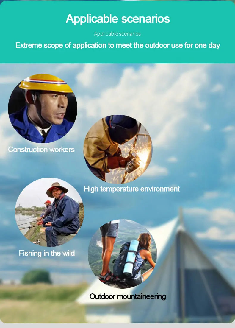 Veste de climatiseur Portable, manteau de refroidissement avec ventilateur USB, travail en plein air, Construction, pêche, chasse, veste de protection solaire légère