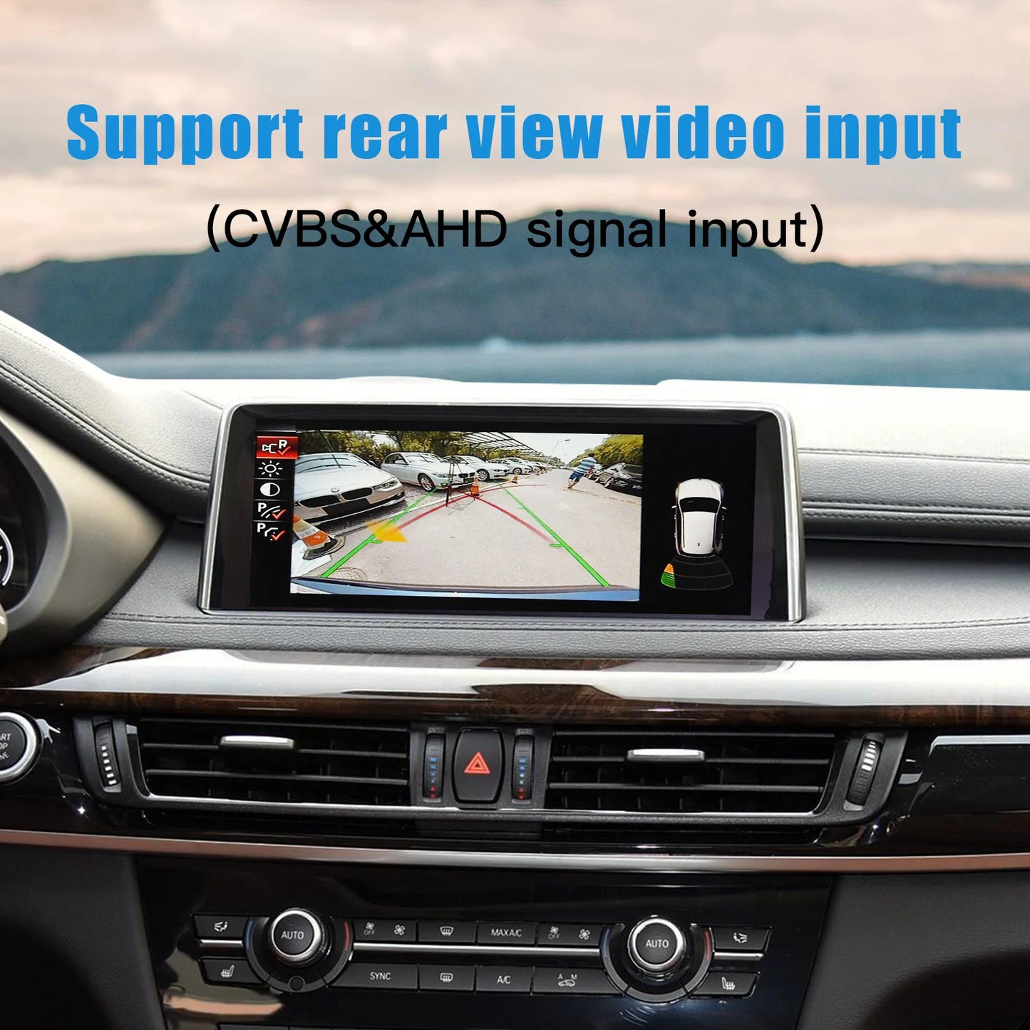 Wireless CarPlay Android Auto For BMW NBT CIC system 1 2 3 4 5 7 Series X1 X3 X4 X5 F20 F21 F23 F30 F31 F34 F35 F32 F10 F11 F48 F25 F26 F15 E60 E84 Prise en charge d'Airplay et du lien miroir, caméra OEM après-vente