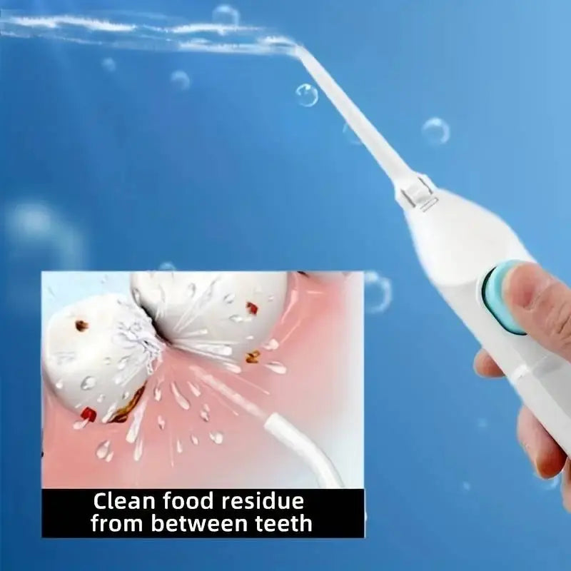 Irrigateur buccal à haute pression domestique, portable, eau propre, fil dentaire, manuel, cure-dents