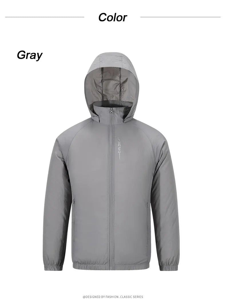 Veste de climatiseur Portable, manteau de refroidissement avec ventilateur USB, travail en plein air, Construction, pêche, chasse, veste de protection solaire légère