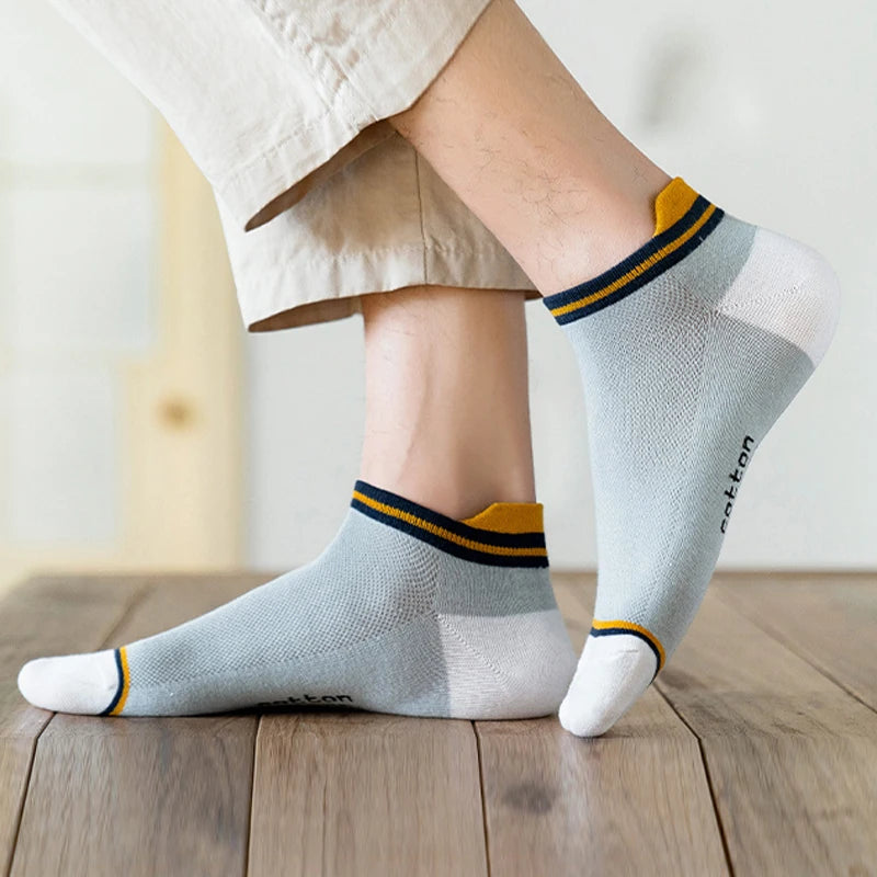 3 paires/lot hommes cheville coton chaussettes courtes mode respirant Couples confortable drôle couleur correspondant décontracté rue grande taille