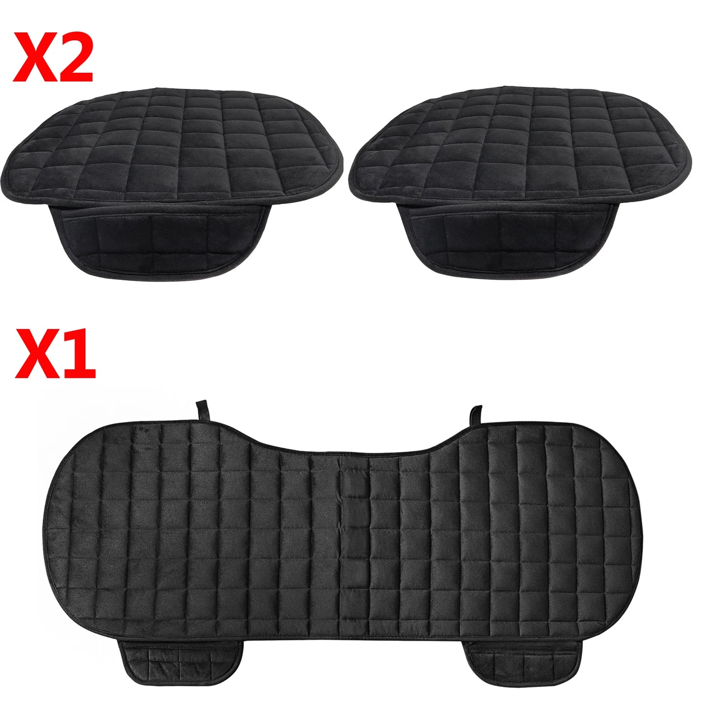 Housses de siège de voiture universelles, coussin chaud, anti-ald, avant, arrière, chaise, respirant, protecteur, hiver