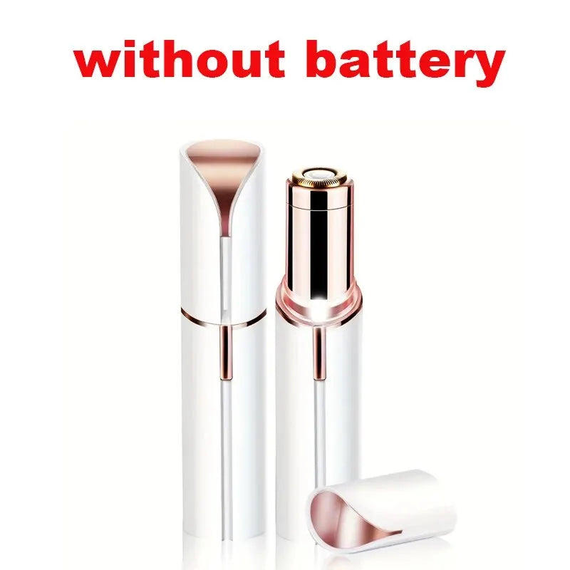 Épilateur électrique portable en forme de rouge à lèvres pour femmes, indolore et efficace, épilation du visage, rasoir domestique, outil de rasoir