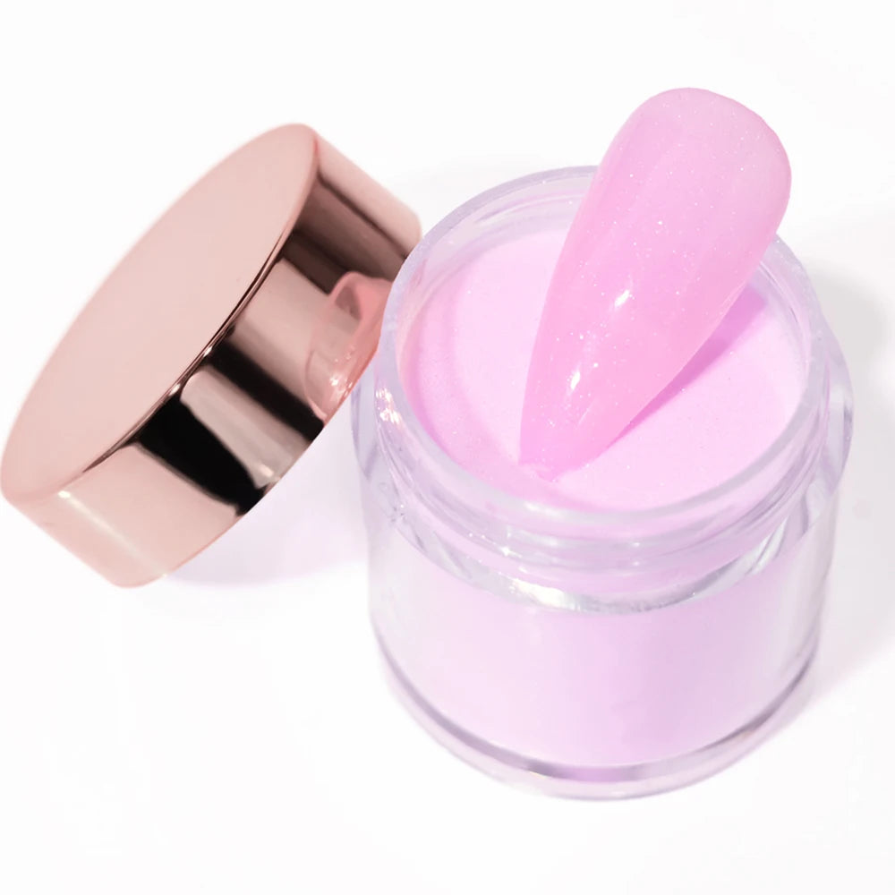 Ensemble de poudre acrylique professionnelle 3 en 1, 12 couleurs, rose chair, 12 pots d'immersion et Extensions d'ongles en acrylique, Structure de poussière, 10g