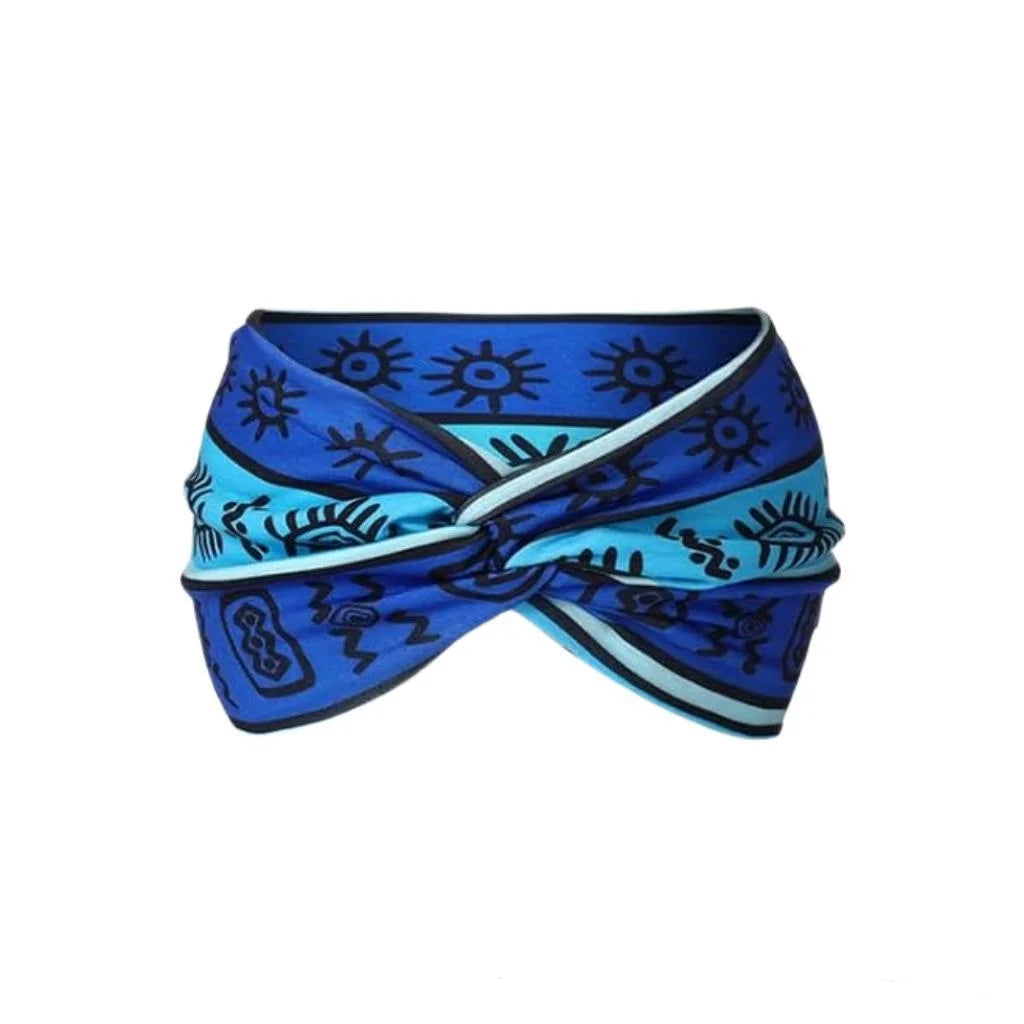 Élargissement bandeau de sport de yoga bohème haute résistance bandeau de style africain