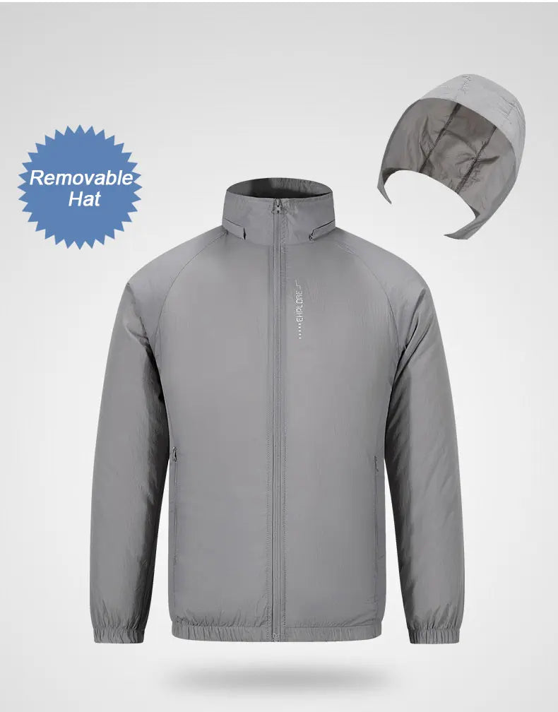 Veste de climatiseur Portable, manteau de refroidissement avec ventilateur USB, travail en plein air, Construction, pêche, chasse, veste de protection solaire légère