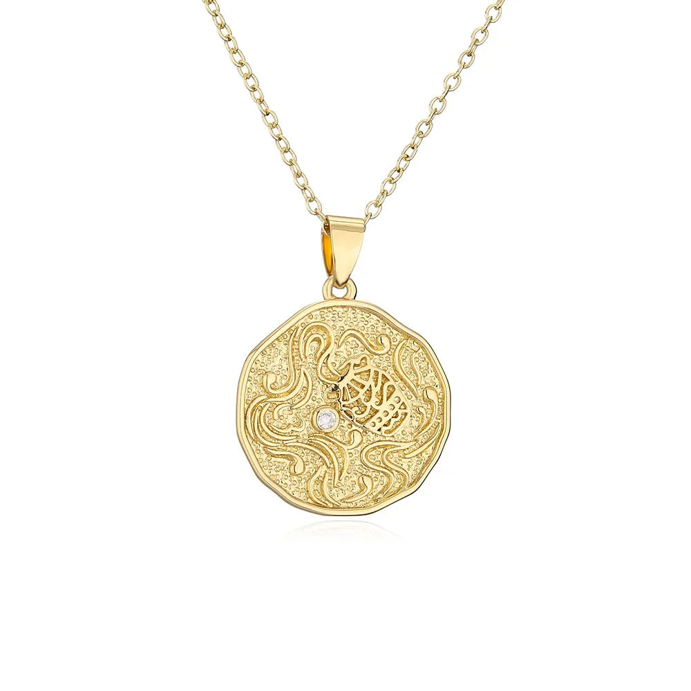 2025 nouveau pendentif la vierge marie Fine CZ cubique zircone collier cuivre chaîne en métal unisexe bijoux religieux cadeau de vacances