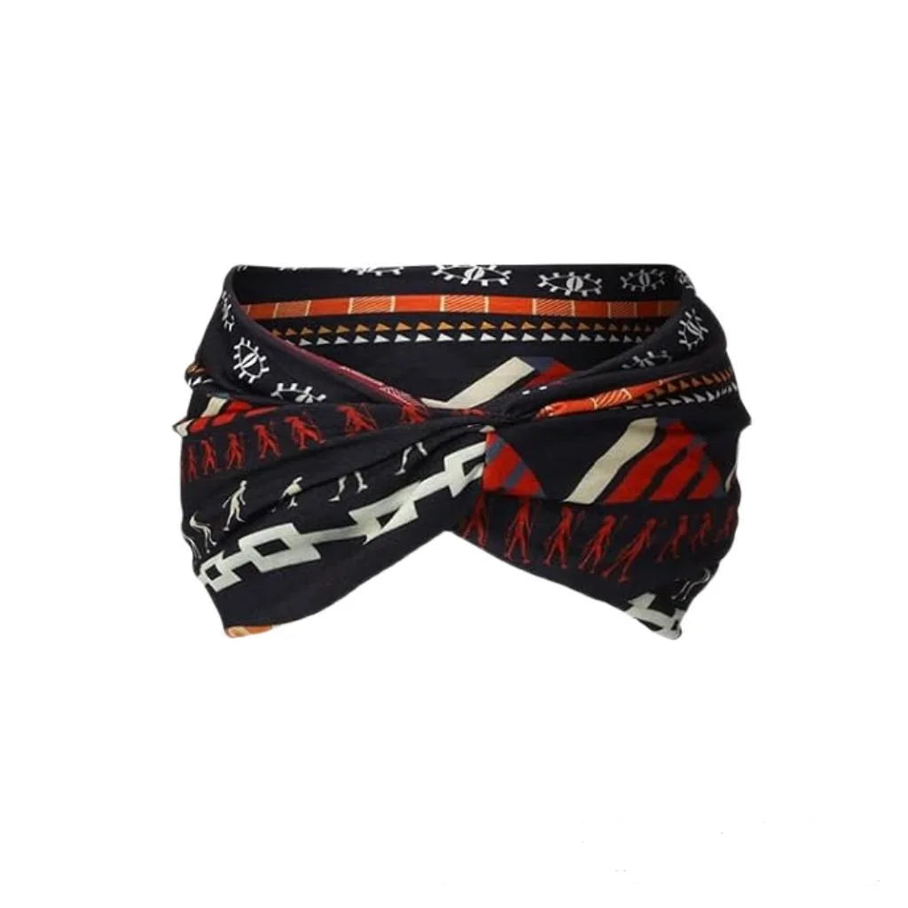 Élargissement bandeau de sport de yoga bohème haute résistance bandeau de style africain