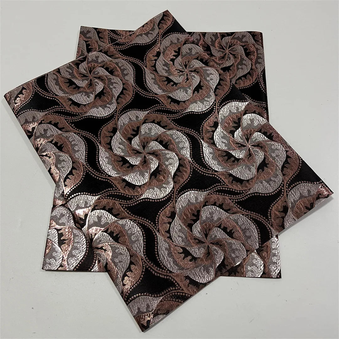 GELE Gandmaster-Cravate de sauna multi sego, 3D, suisse, de luxe, africain, nouvelle tête de sego nigériane enveloppée pour mariage ASO EBI, 1 pièce par sac, 2025