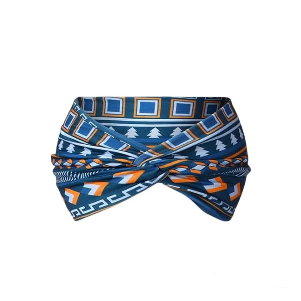 Élargissement bandeau de sport de yoga bohème haute résistance bandeau de style africain
