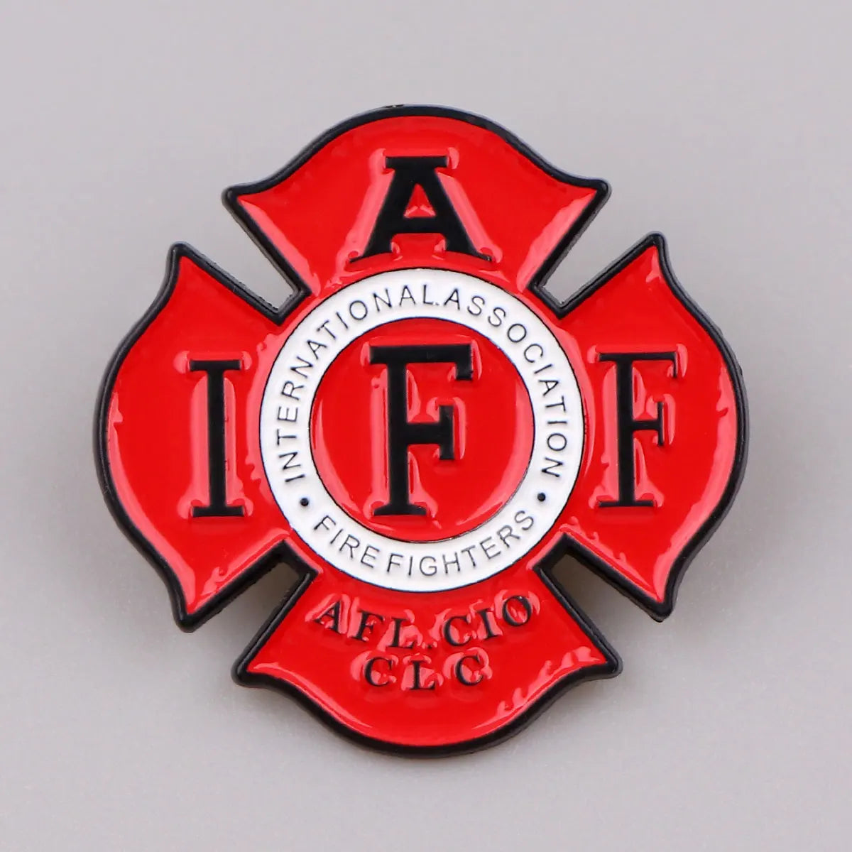 Épingles en émail pompier, broches rouges pour enfants, vêtements, sac à dos, insignes de revers, bijoux en métal, accessoires de mode, amis, cadeau