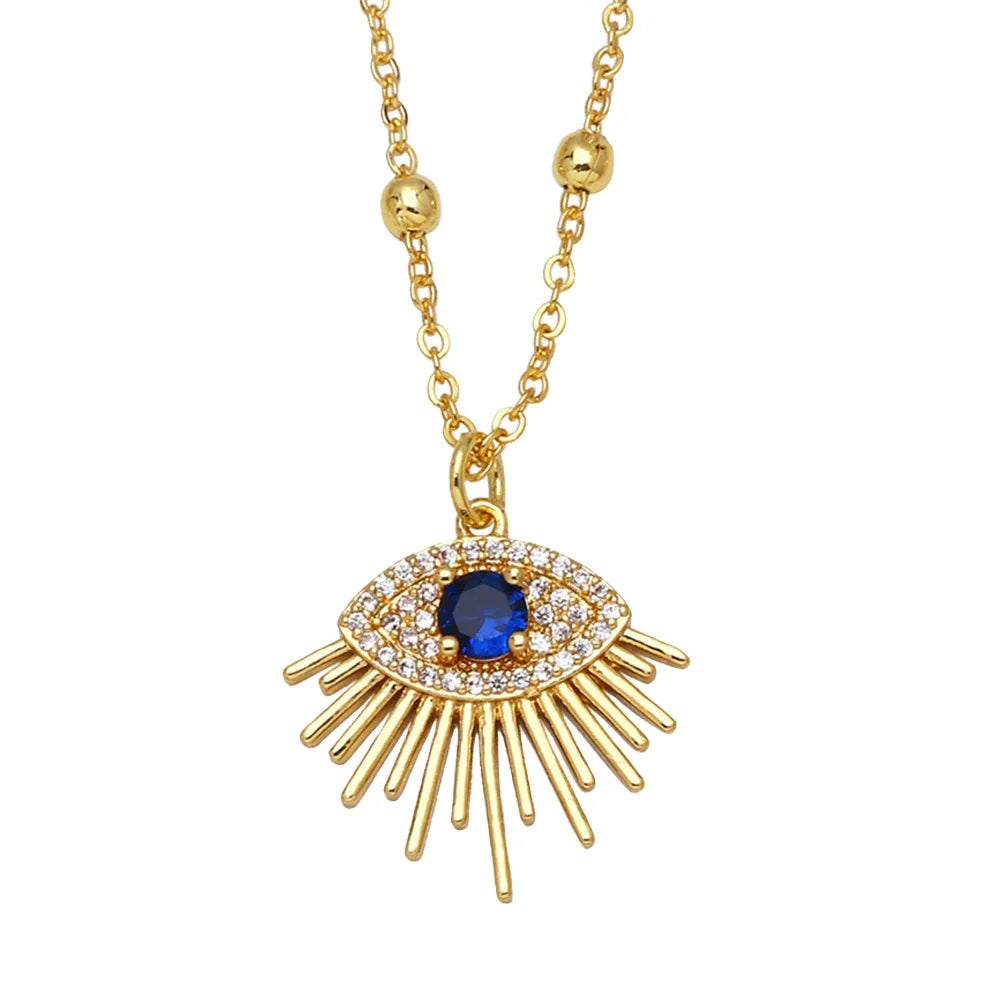 2025 nouveau pendentif la vierge marie Fine CZ cubique zircone collier cuivre chaîne en métal unisexe bijoux religieux cadeau de vacances