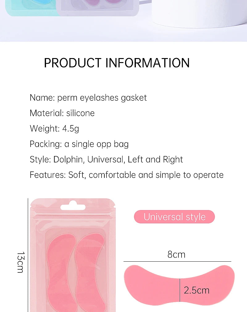 Coussinets pour les yeux en Silicone réutilisables, Patch de Gel sous les yeux, greffage de cils, outils de maquillage de beauté, fournitures d'extension de cils