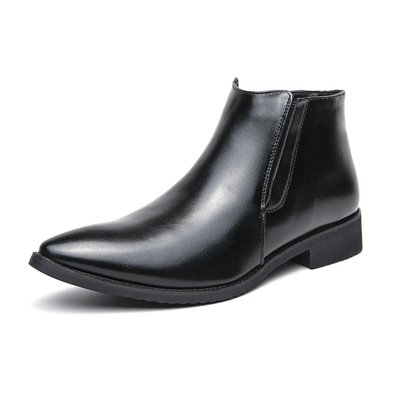 Bottines élégantes pour hommes, style britannique, version britannique et coréenne, chinois, européen, américain