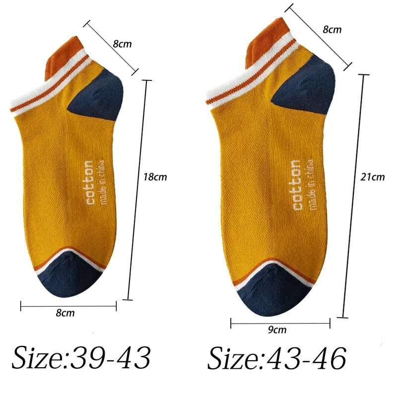 3 paires/lot hommes cheville coton chaussettes courtes mode respirant Couples confortable drôle couleur correspondant décontracté rue grande taille