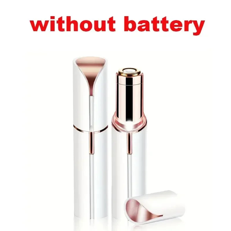 Épilateur électrique portable en forme de rouge à lèvres pour femmes, indolore et efficace, épilation du visage, rasoir domestique, outil de rasoir