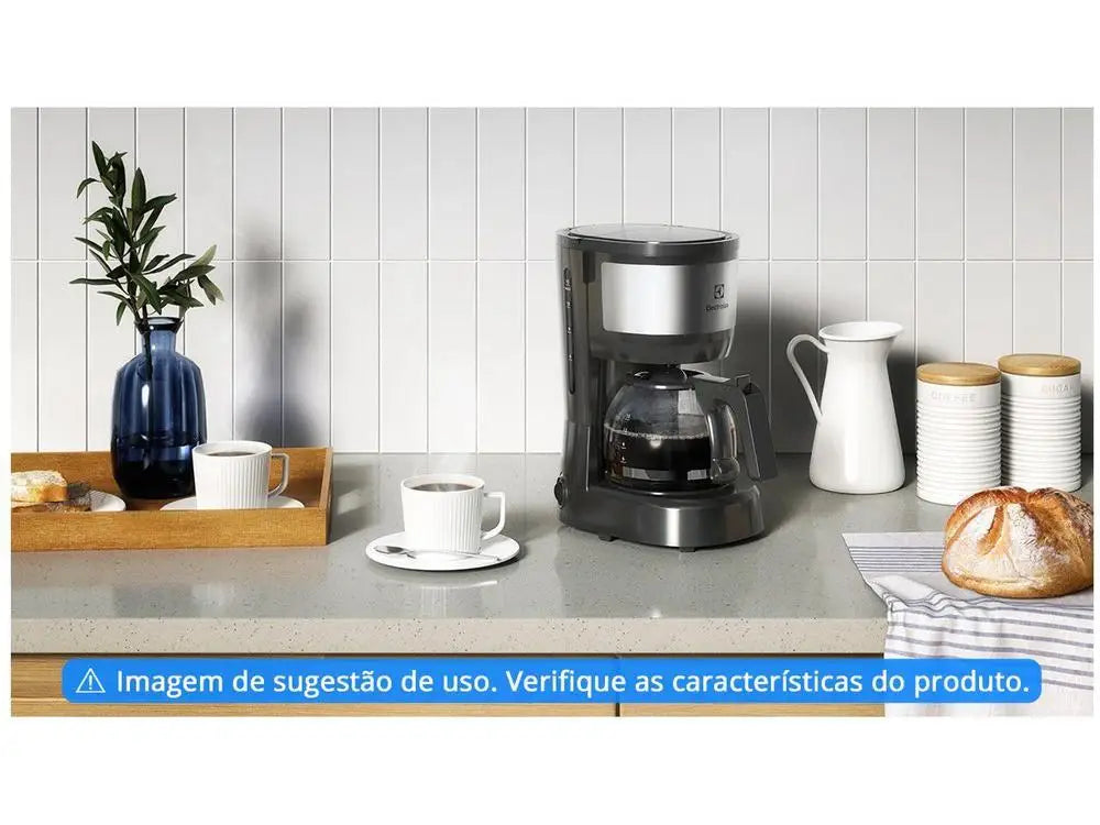 Transporteur de cafetière électrique, efficace, noir et gris granit, 220V, 15 cafés, ECM10