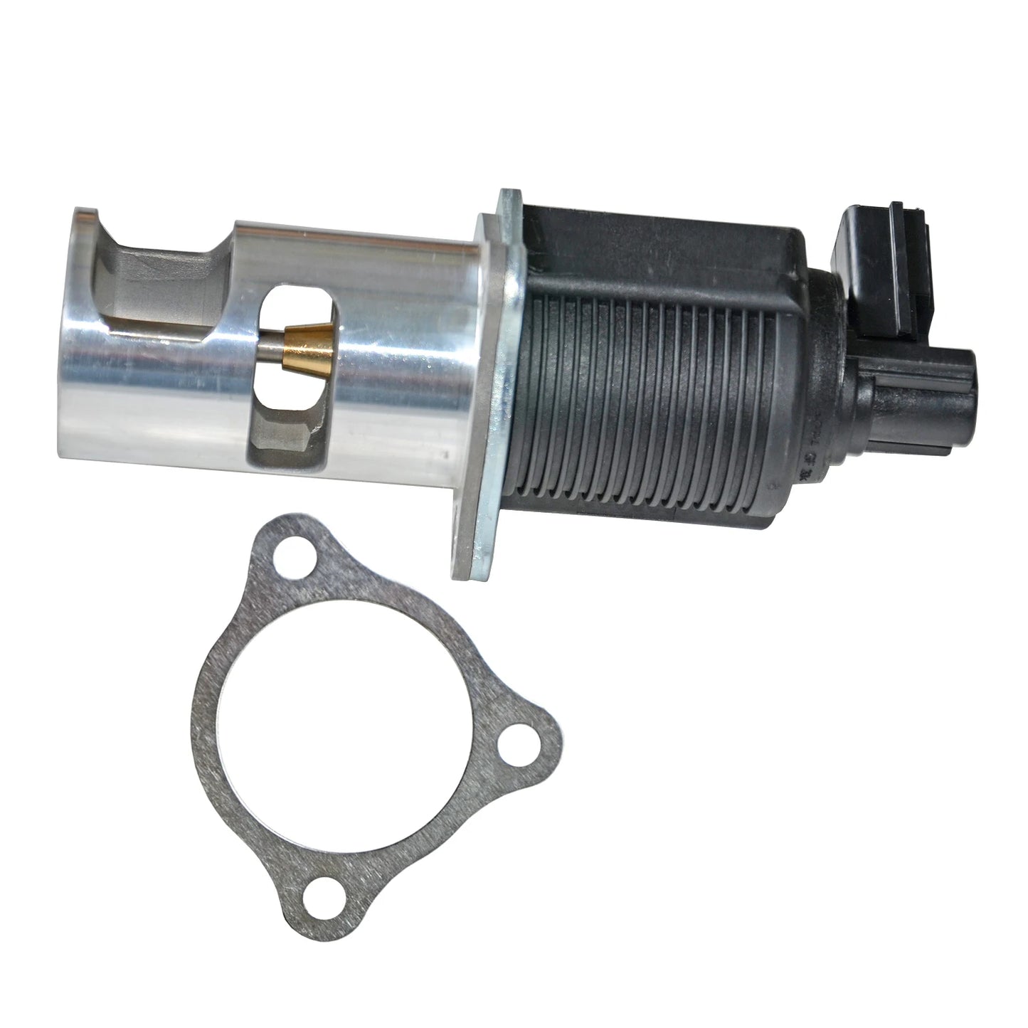 AP02 Bisenya AGR 8200004883 8200656008 Valve de recirculation des gaz d'échappement compatible avec Clio II Kangoo Me-gane II Logan Sandero 1.5 dCi