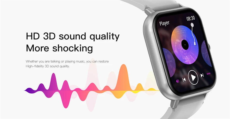 LIGE-Montre intelligente de sport étanche pour hommes et femmes, appel Bluetooth, assistant vocal, Huawei, Xiaomi, Android, iOS, 100 +