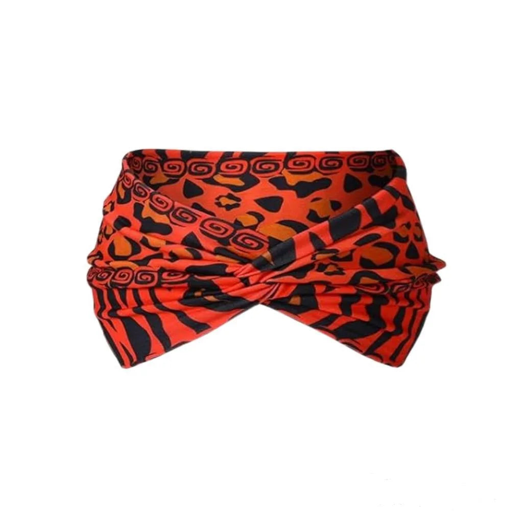 Élargissement bandeau de sport de yoga bohème haute résistance bandeau de style africain