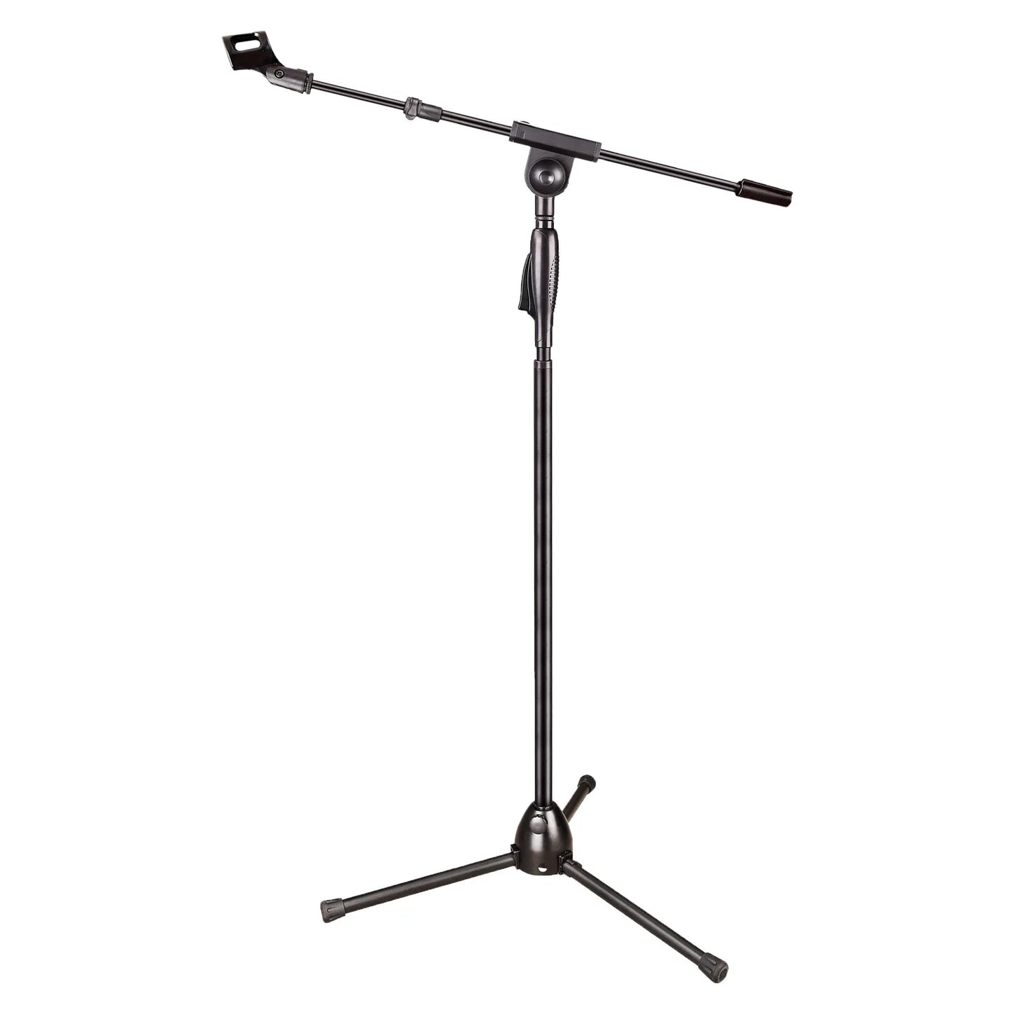 FREEBOSS-Support de microphone sur pied avec trépied en métal Angle réglable recommande Filaire Sans fil Microphone à condensateur dynamique Support de scène MS-203