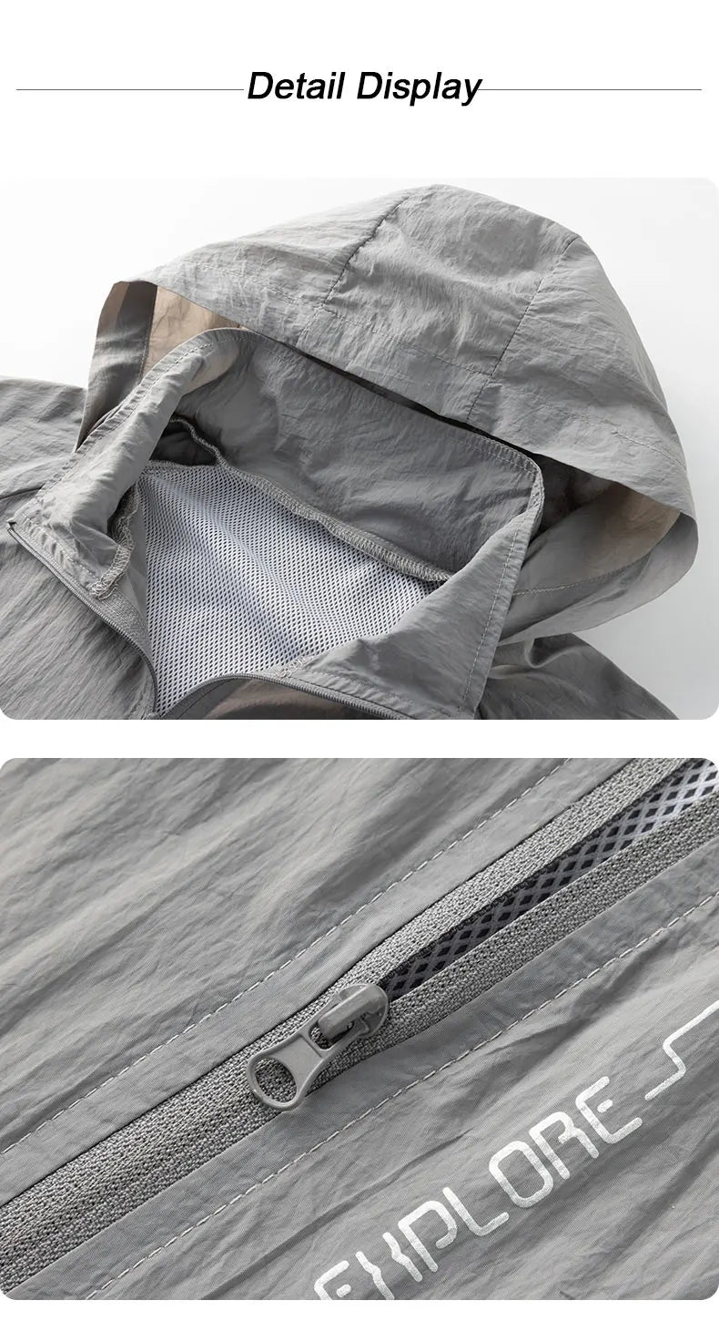 Veste de climatiseur Portable, manteau de refroidissement avec ventilateur USB, travail en plein air, Construction, pêche, chasse, veste de protection solaire légère