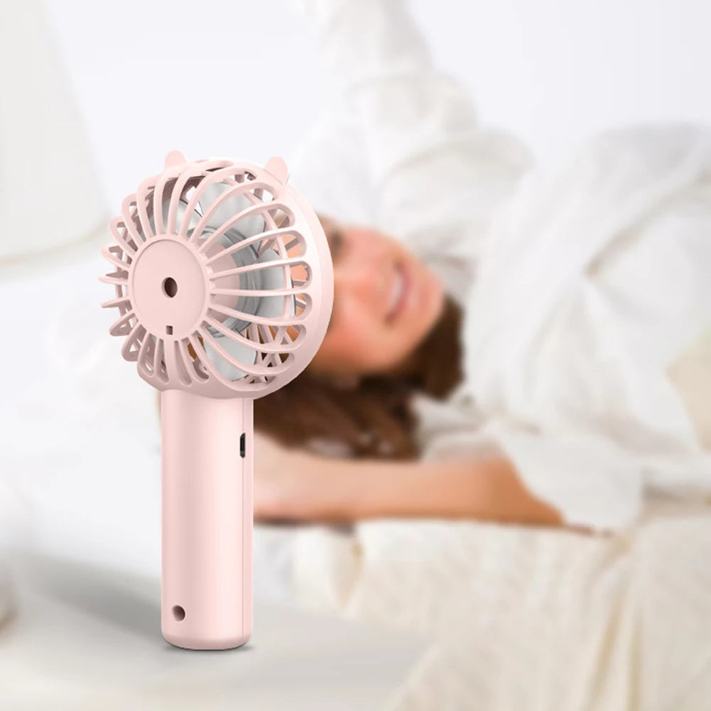 Ventilateur portatif petit ventilateur de refroidissement USB Rechargeable cils muet refroidisseur ventilateur portatif Mini USB Rechargeable bureau