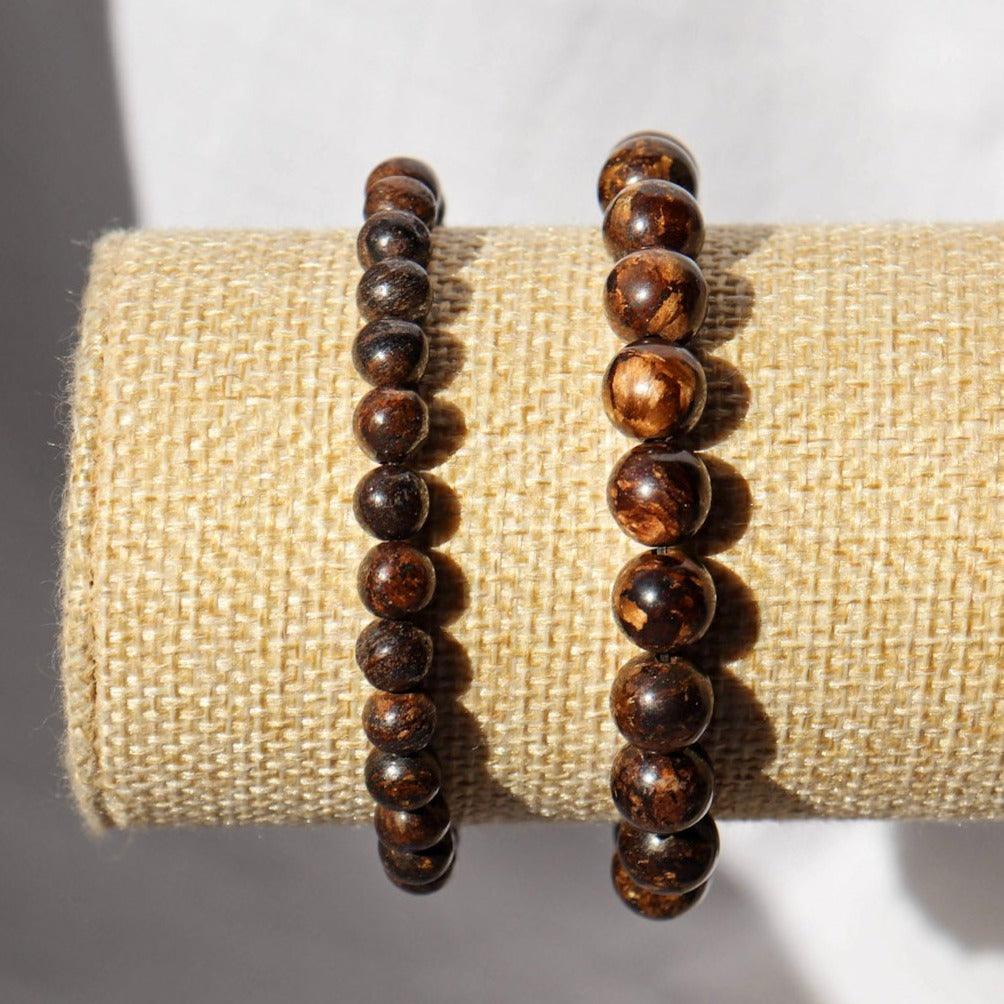 Bracelet en Bronzite-1