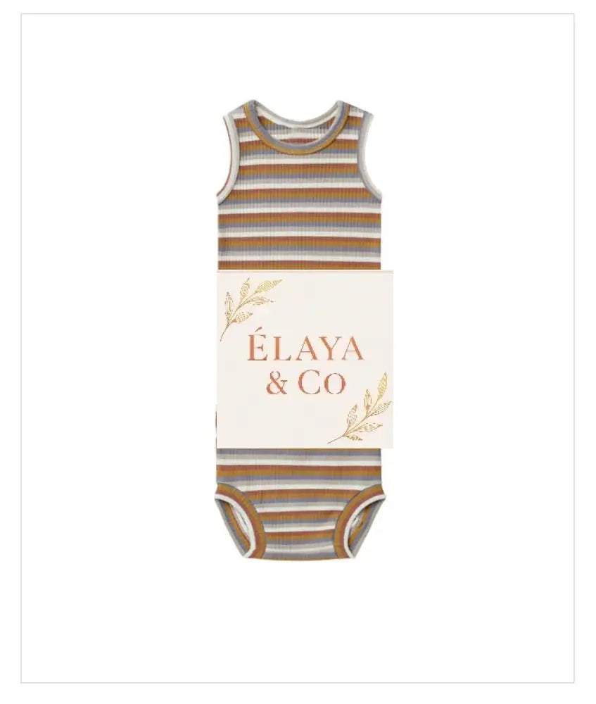 0-24M Newborn Kid Baby Boys Girls Clothes Set Summer Sleeveless Top Tank Shorts set Cute Striped Cotton 2pcs Outfits set