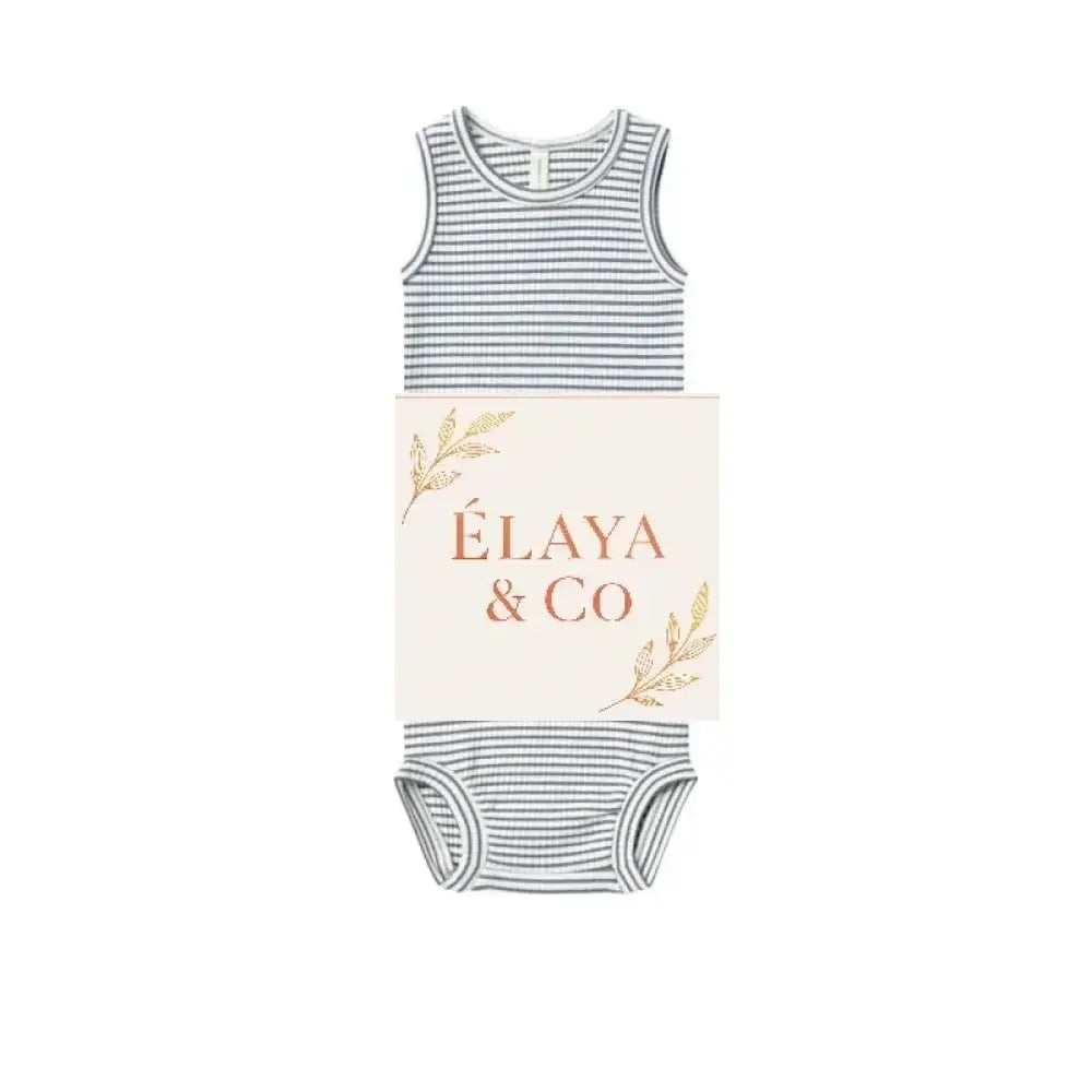 0-24M Newborn Kid Baby Boys Girls Clothes Set Summer Sleeveless Top Tank Shorts set Cute Striped Cotton 2pcs Outfits set