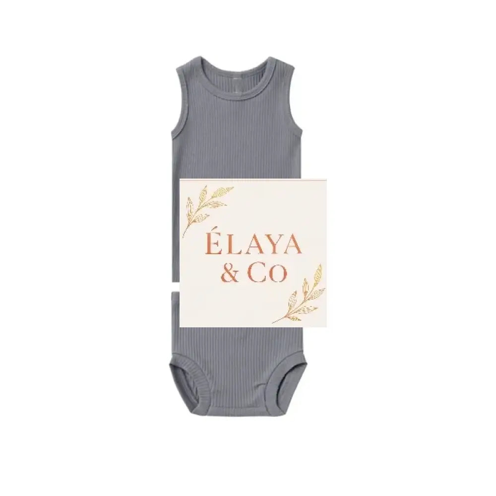 0-24M Newborn Kid Baby Boys Girls Clothes Set Summer Sleeveless Top Tank Shorts set Cute Striped Cotton 2pcs Outfits set
