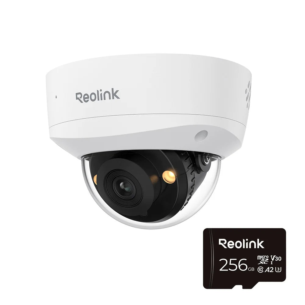Reolink 8MP UHD IK10 Caméra de sécurité PoE anti-vandalisme Caméra IP extérieure 4K 125 °   Caméras de surveillance étanches grand angle IP67