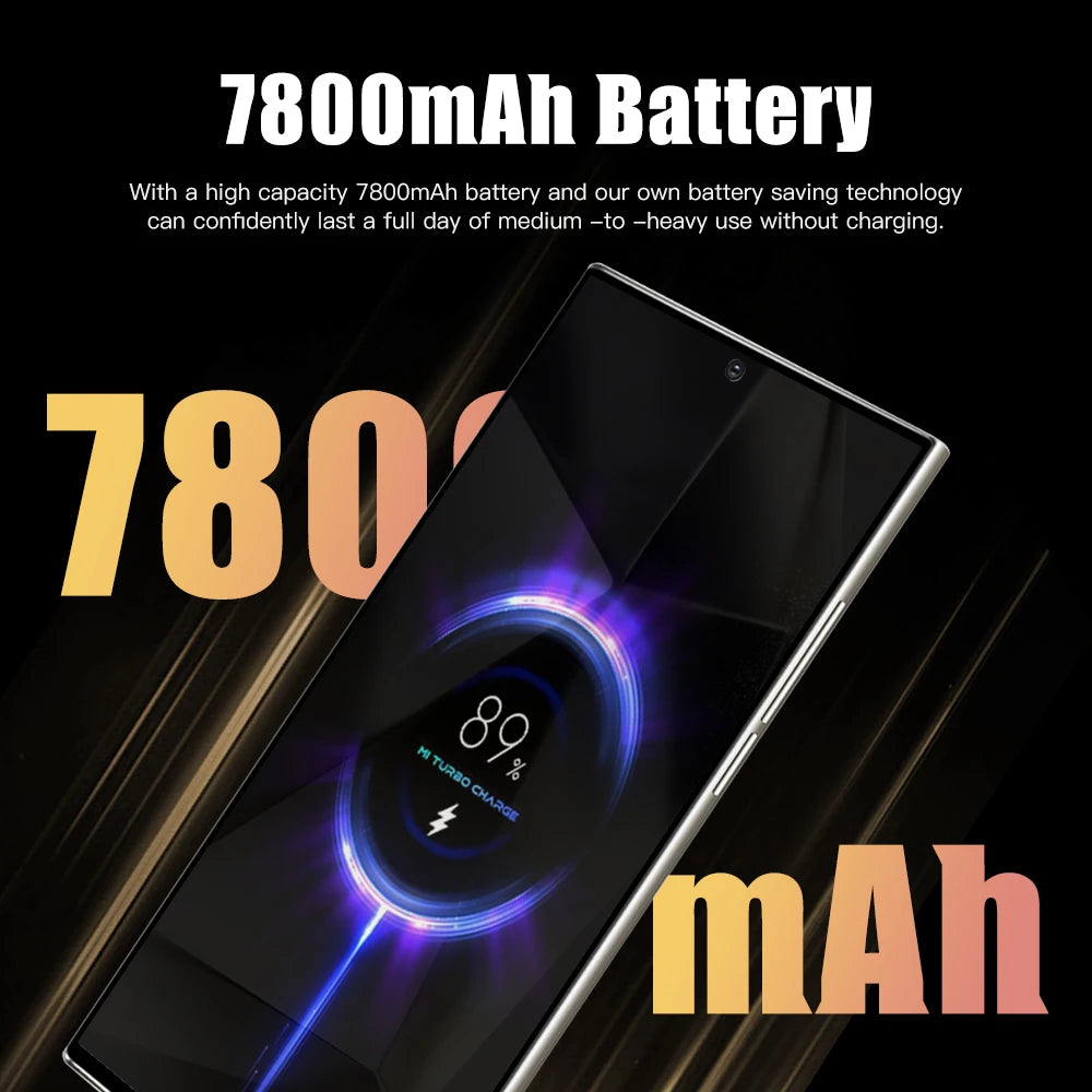 2025 NOUVEAU S26 Ultra téléphones portables Smartphone d'origine 5G double SIM Android 14 téléphone portable Snapdragon 8 gen 3 téléphones mobiles intelligents
