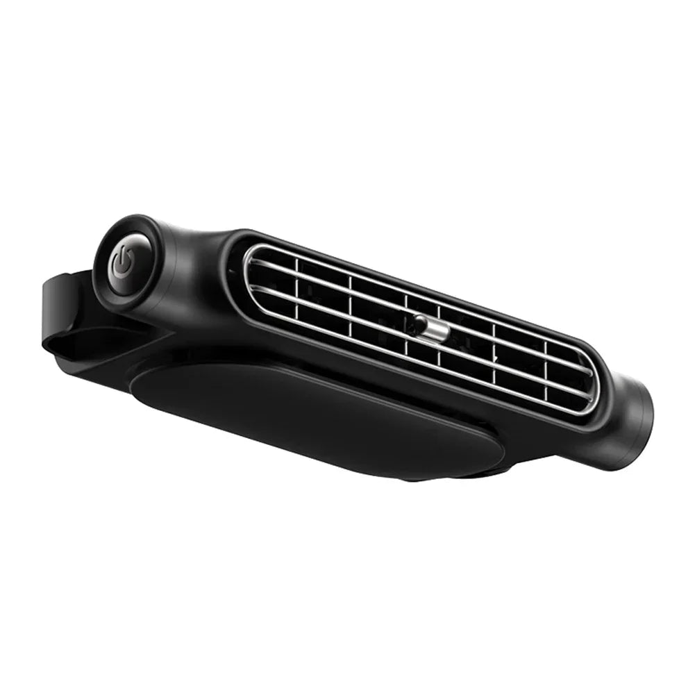 Ventilateur Portable pour Siège de Voiture, 3 Vitesses Réglables, Repose-Sauna, USB 62, pour Passager Avant et Arrière