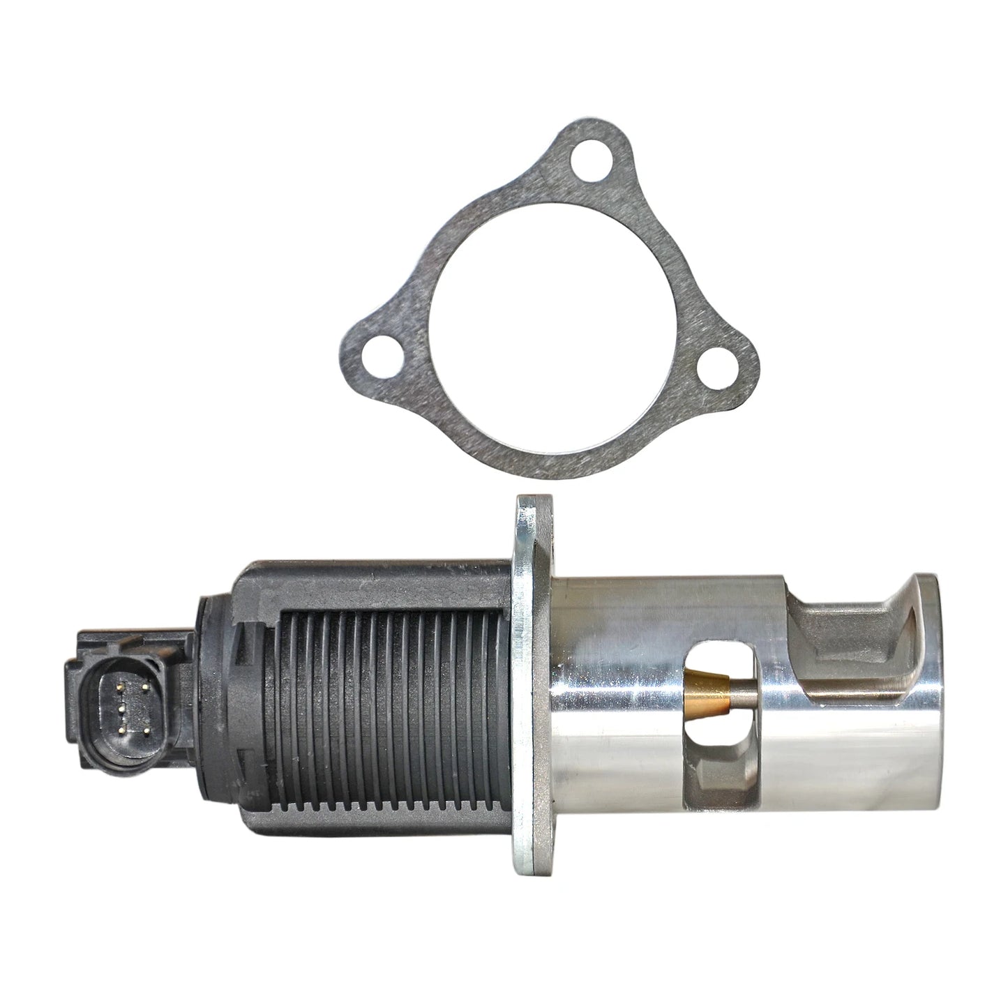 AP02 Bisenya AGR 8200004883 8200656008 Valve de recirculation des gaz d'échappement compatible avec Clio II Kangoo Me-gane II Logan Sandero 1.5 dCi