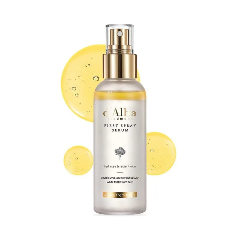 DAlba White Truffle Spray Essence Light Facial Moisturizer Skin Brightening Essence Multi-Effect Spray Korean Skin Care Products
