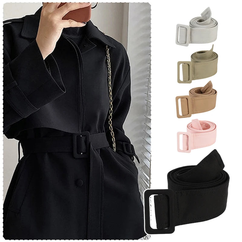 Ceinture de pardessus classique pour femme, ceinture de décoration de manteau, accessoire de robe, remplacement de l'environnement, mode féminine, automne, hiver