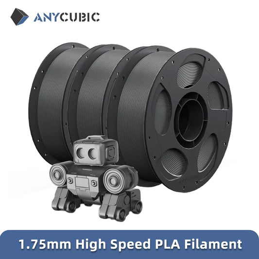 Filament PLA haute vitesse pour imprimante 3D, matériau en caoutchouc, plastique, consommables, ANYToxic BIC, Kobra 2 Series, 5kg, 1.75mm