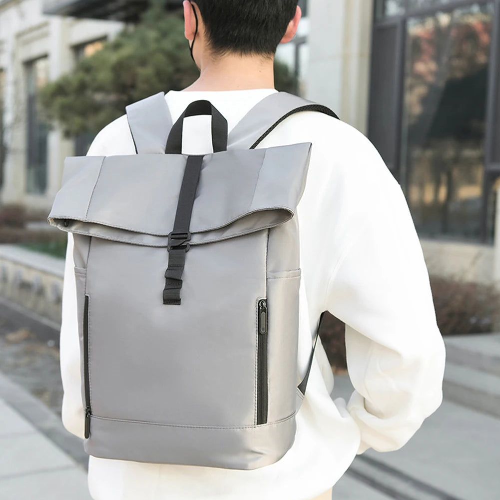 Sac à dos étanche respirant pour ordinateur portable pour hommes, sac à dos d'affaires, grande capacité, sacs d'école pour hommes, sports de plein air, sac à dos de voyage