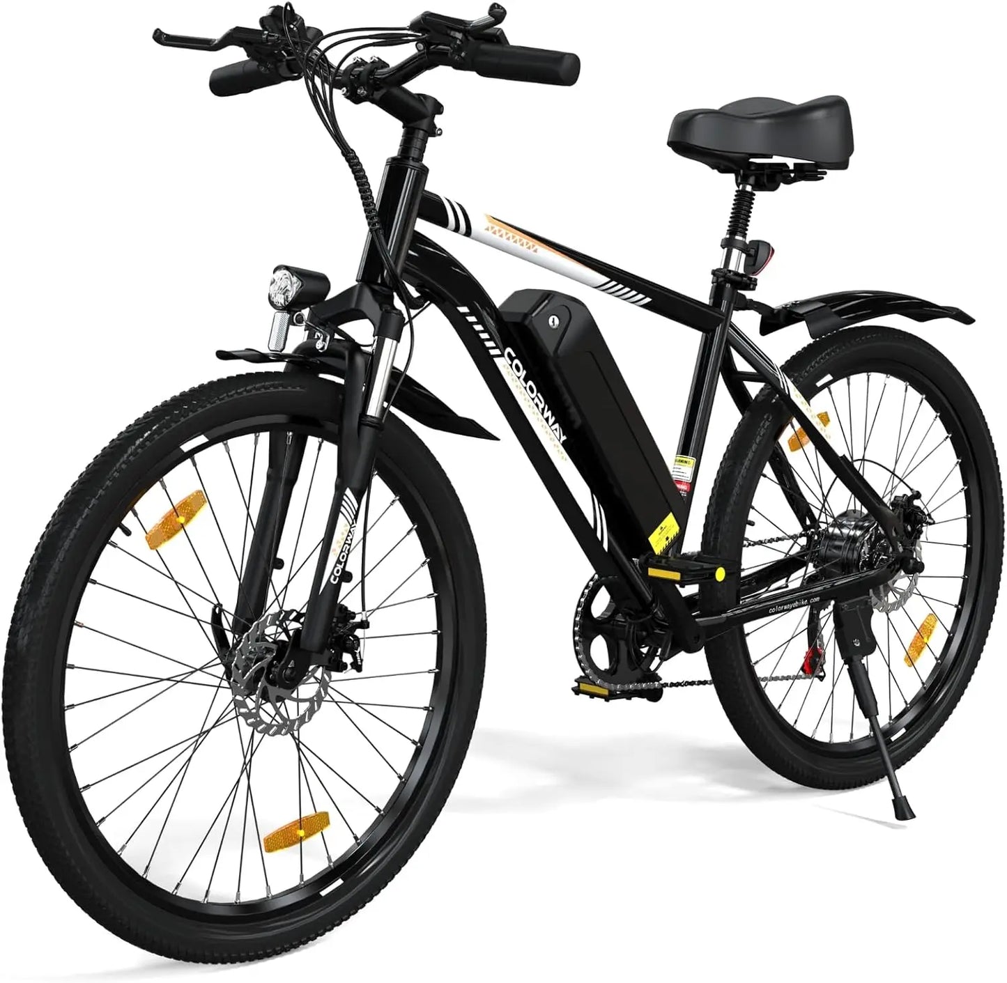 COLORWAY Electric Bike for Adults, 26" Mountain Bike, Electric Bicycle Commute E-bike with 36V 15Ah Removable Battery