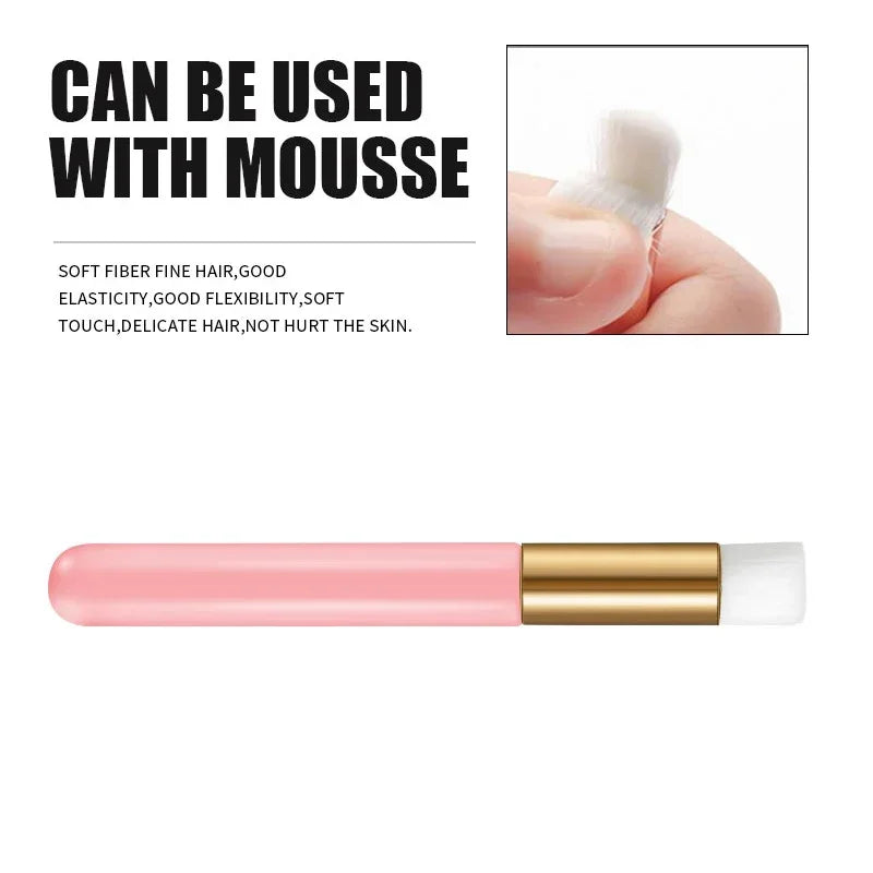 Brosse de nettoyage des cils, brosse de shampoing pour Extensions de cils, dissolvant de points noirs, outils de maquillage
