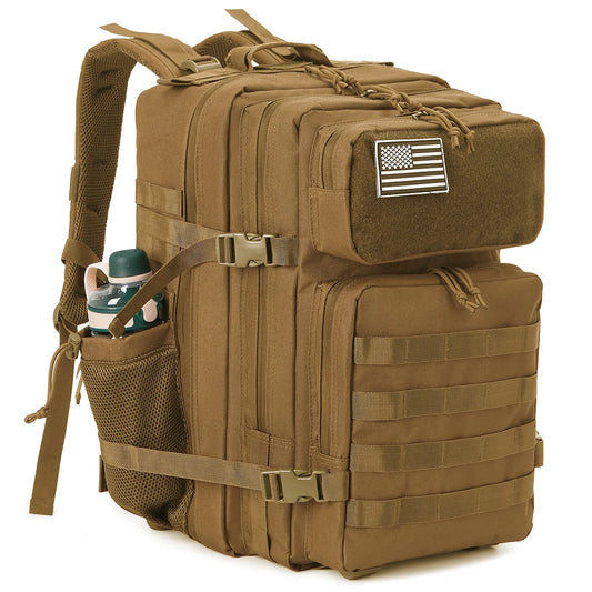 45L sac à dos tactique pour hommes équipement de camping en plein air sac à dos randonnée survie sac à dos voyage sacs à dos sac d'école