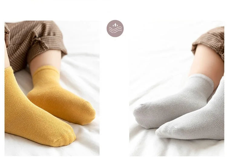 3 Pairs/Lot Baby Cotton Socks Boy Socks Girl Socks Newborn Soft Socks Kids Clothing
