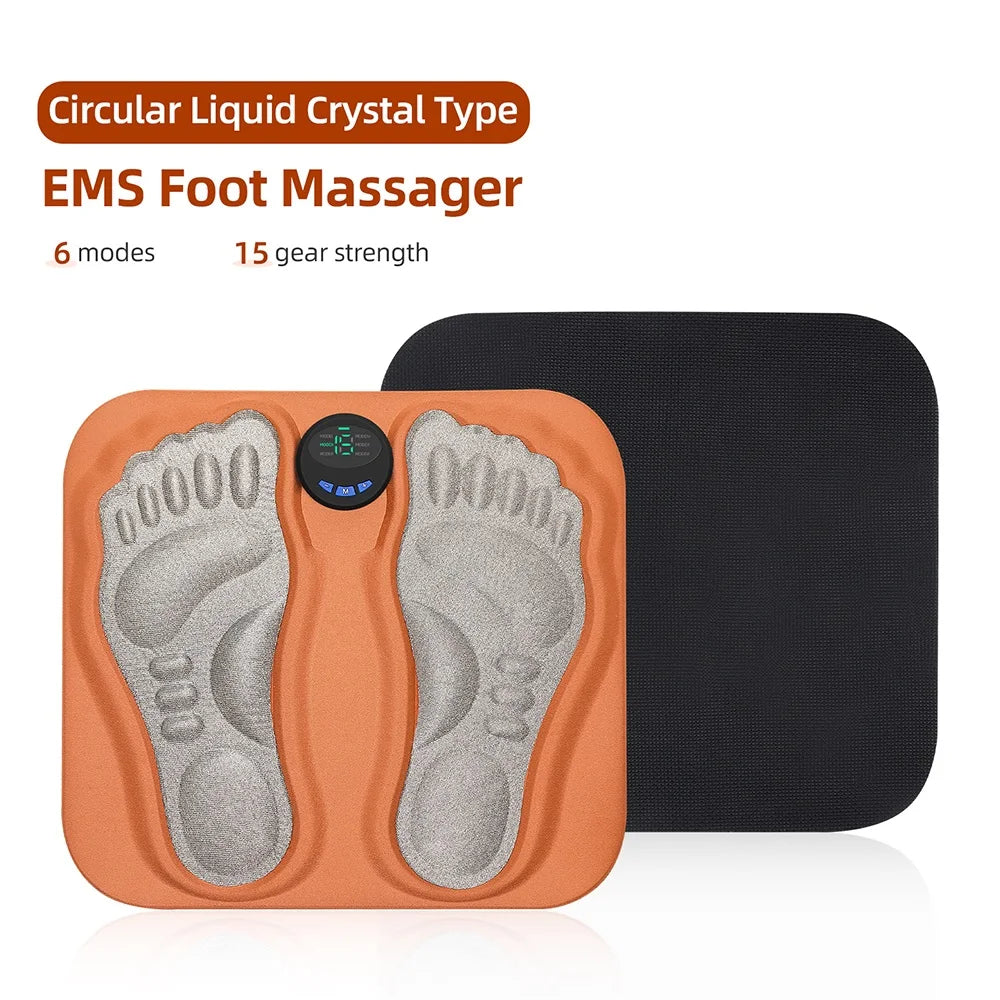 Coussin de Massage des pieds intelligent 3D, masseur de pieds, améliore la Circulation sanguine, relaxation des Muscles, jambes fines, coussinet de pied Rechargeable